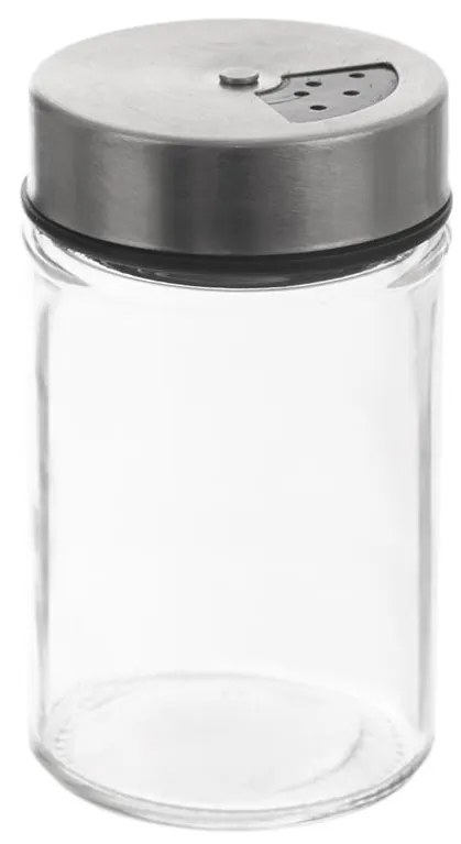 Korenka, sklenená s 3 veľkosťami sypátka SPICO, 100ml