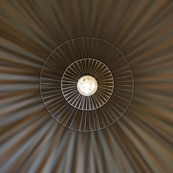 Brilagi - LED luster na lanku CERIA WIRE 1xE27/40W/230V pr. 38 cm čierna