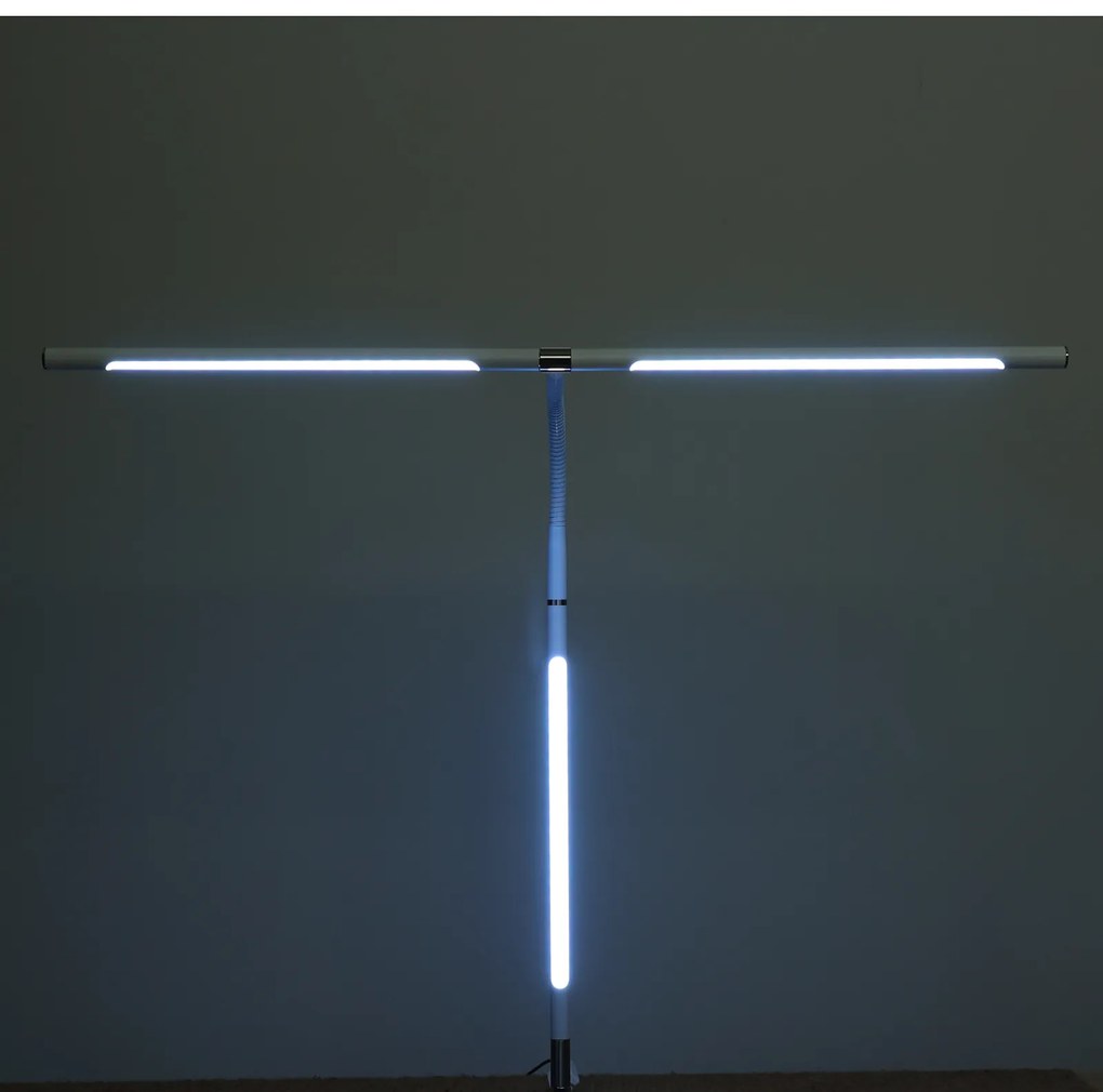 Stolná LED lampa NOX s RGBW efektmi, základňa, diaľkový ovládač
