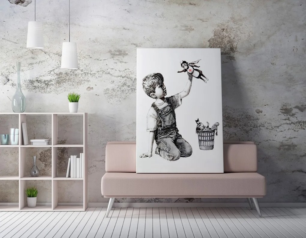 Obraz na plátne Hračky WY62 50x70 cm