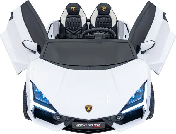 Elektrické autíčko Lamborghini Revuelto XL biele