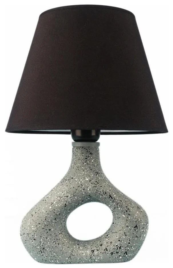 Stolná lampa 1xE27/40W/230V čierna/zelená