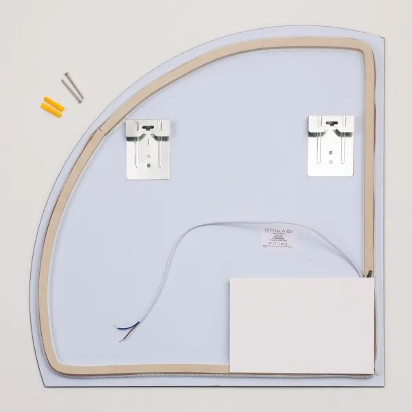 Brilagi - LED kúpeľňové zrkadlo QUARTIERE LED/18W/230V 50x55 IP44 CRI 90 stlmiteľné +CCT