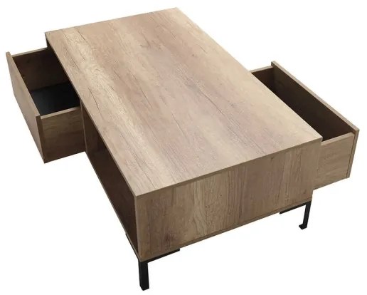 Konferenčný stolík 42x103 cm hnedá