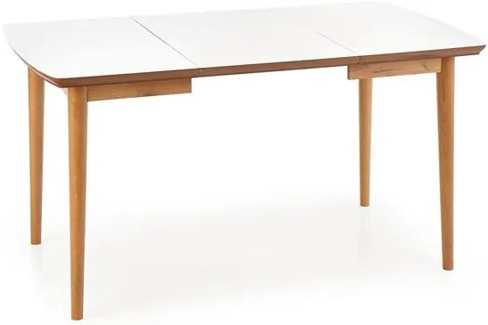 Rozkladací jedálenský stôl NARPES v dekore dub lefkas 90(190)x80x75 cm