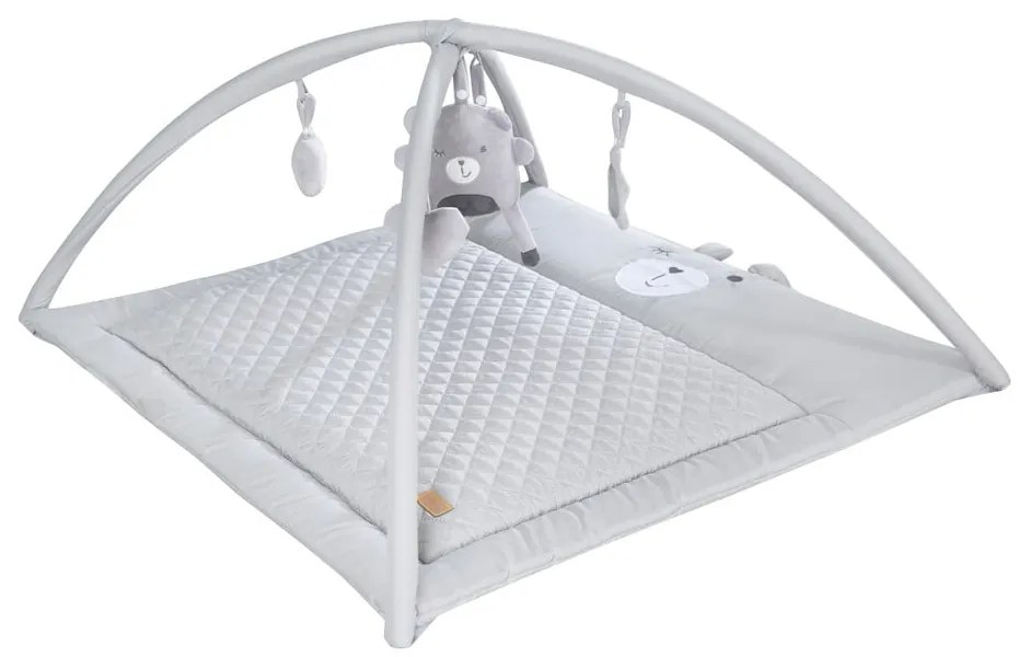 Sivá detská hracia podložka 75x85 cm Style – Roba