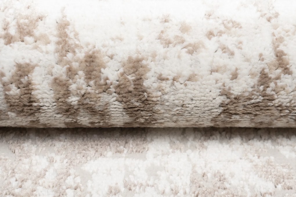 TA Koberec D058E WHITE/VIZON PORTLAND Biely Obdĺžnikový Rozmer: 80x150 cm