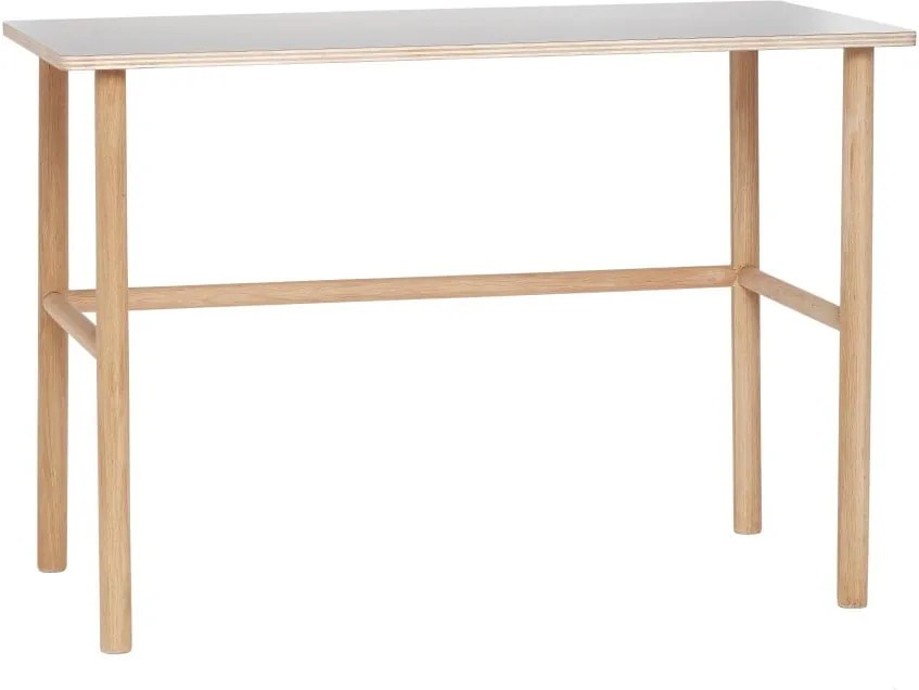 Pracovný stôl z dubového dreva Hübsch Juleso