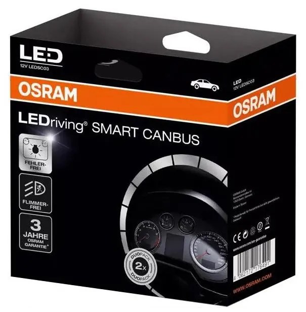 SADA 2x LEDriving SMART CANBUS - Osram