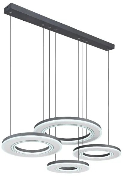 Globo 67191-80 - LED Stmievateľný luster na lanku BLASIUS LED/80W/230V+ DO