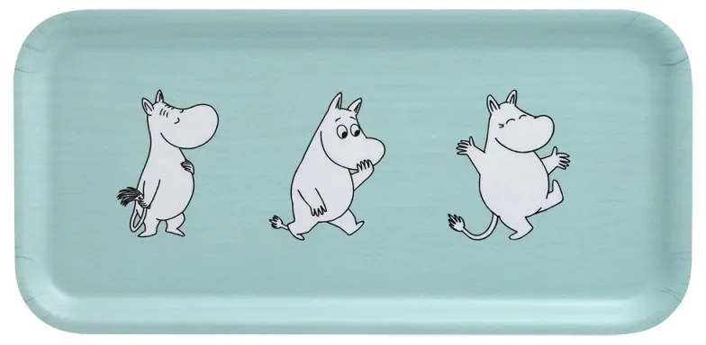 Podnos Moomin 27x13cm, modrý