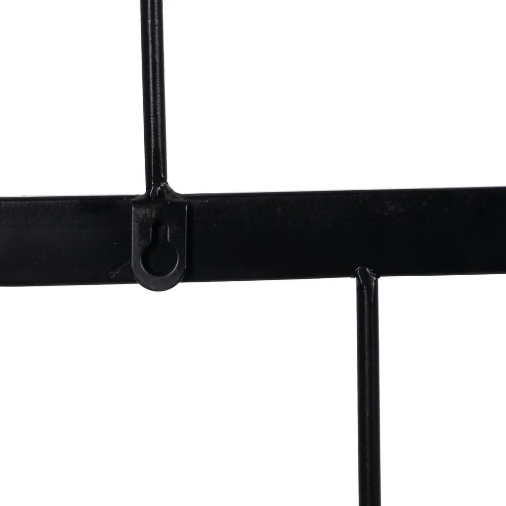 Čierny kovový nástenný vešiak – Ixia