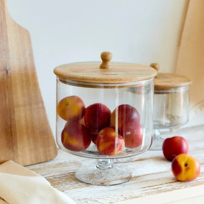 Podnos WOOD COLONY so skleneným vekom 886749