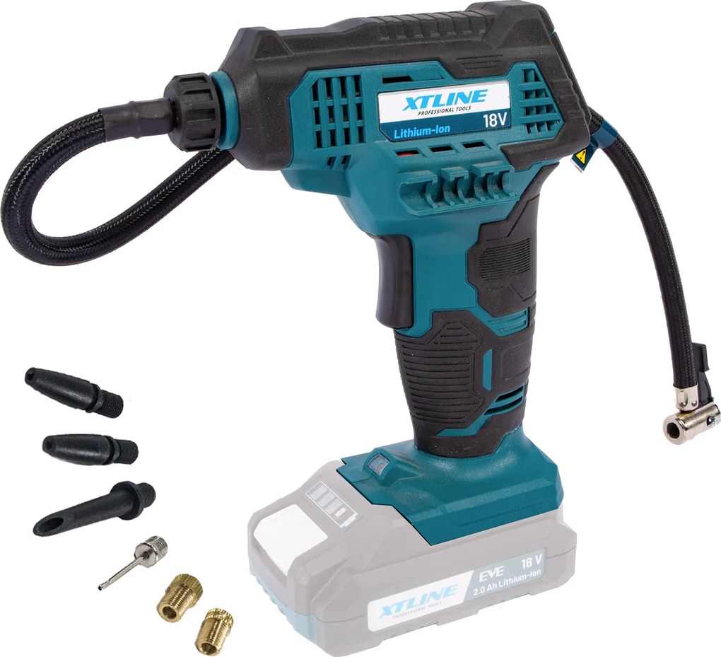 XTline XT-Power XT102775 Akumulátorový kompresor 18 V, 7 bar