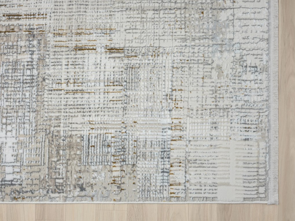 My Flair, Kusový koberec My Taste creme, 160x230, šedá, chodba / predsieň