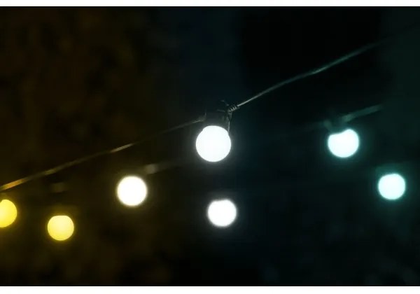 Twinkly TWF020GOP-BEU - LED Vonkajšia dekoratívna reťaz 20xLED 14m IP44 Wi-Fi