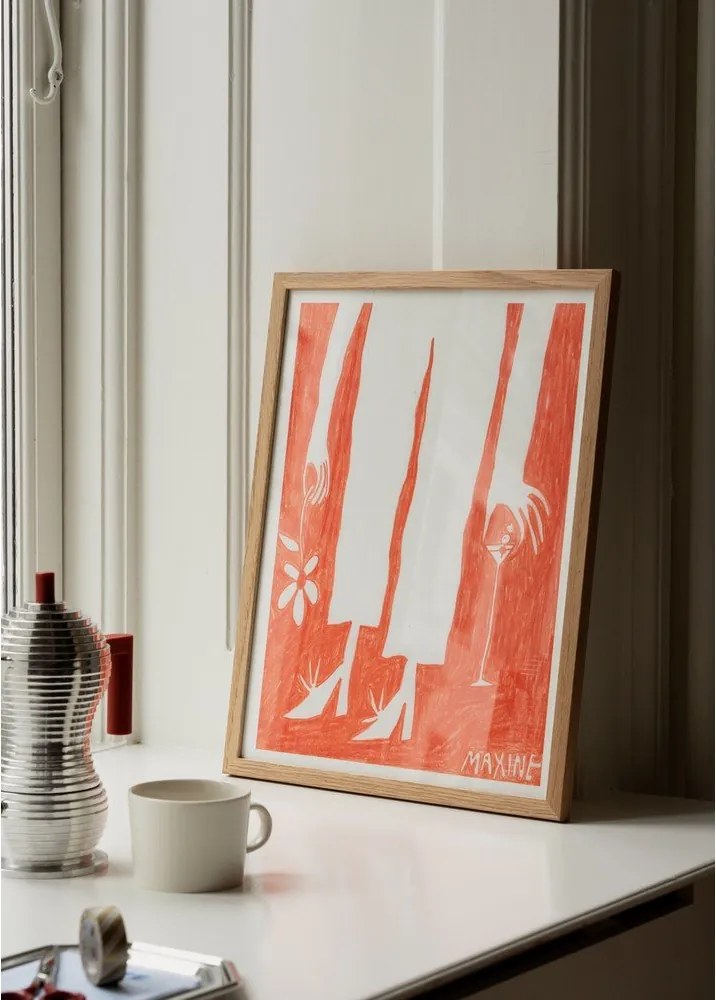 Plagát 30x40 cm Sunday at Five – Maxine McCrann – The Poster Club