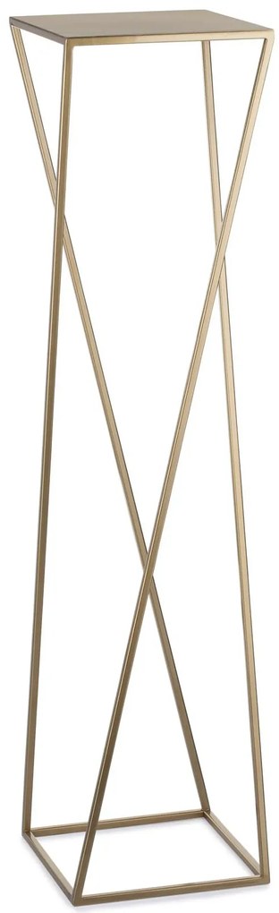 STOJAN NA KVETINÁČ LOFT2 100X24X24 CM ZLATÁ