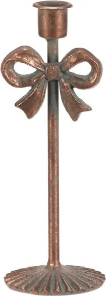 Kovový svietnik 22 cm medený FUP566-M