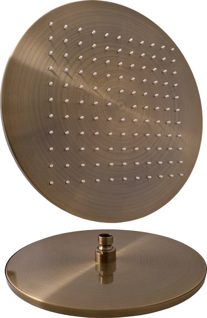 Slezák - RAV Hlavová sprcha okrúhla kovová ø 30 cm - KS0001SM, Stará mosadz (Bronz)