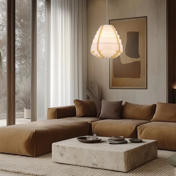 Luster na lanku NAGOJA 1xE27/40W/230V