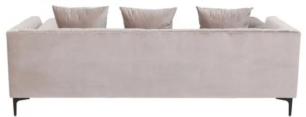 Pohovka Variete 3 miestna šedá 68 × 221 × 87 cm