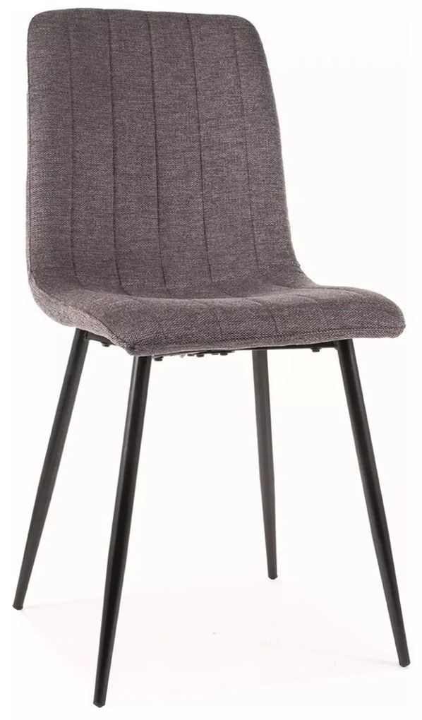 Jídelní židle Alan tmavě šedá