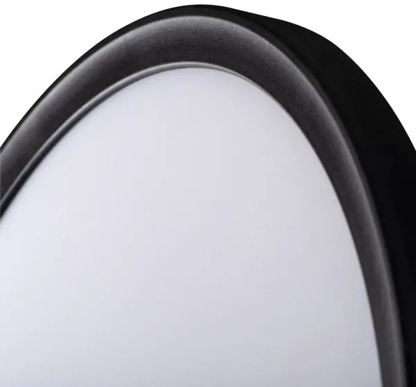 Kanlux 31517 - LED Stropné svietidlo AZPO LED/22W/230V pr. 42 cm IP54 čierne