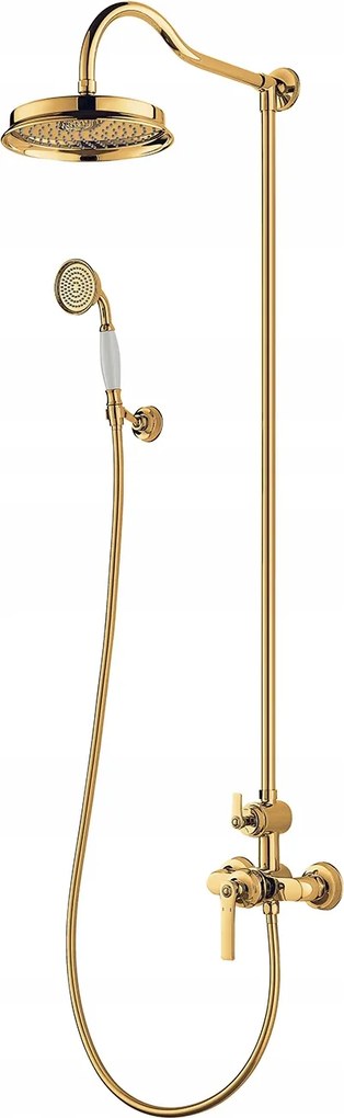 Sprchová Kolóna So Zlatou Sprchovou Batériou
