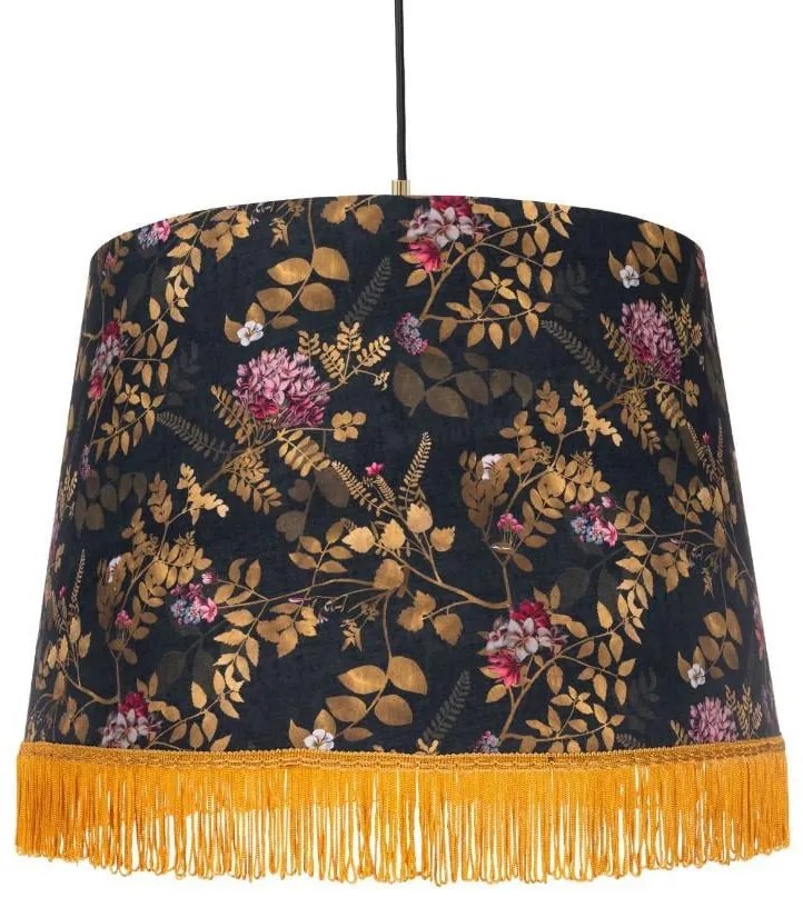 MINDTHEGAP Brocade svietidlo ROZMER PRODUKTU: ø45 x ø55 x V-35 x 200 cm, FAREBNÁ KOMBINÁCIA: zlatá/čierna/mix