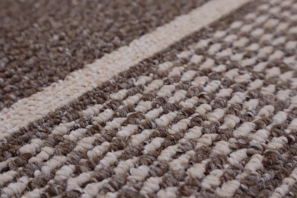 Condor Carpets, Koberec behúň na mieru Promenade 8714, šíre 80 cm, béžová, chodba / predsieň
