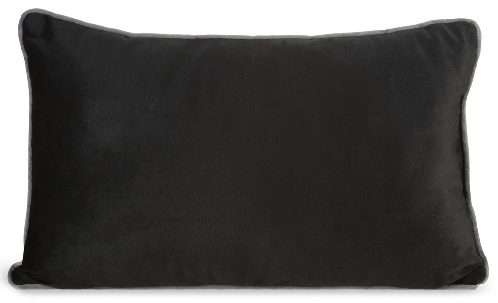 DEKORAČNÝ VANKÚŠ MELIA2 30X50 CM ČIERNA