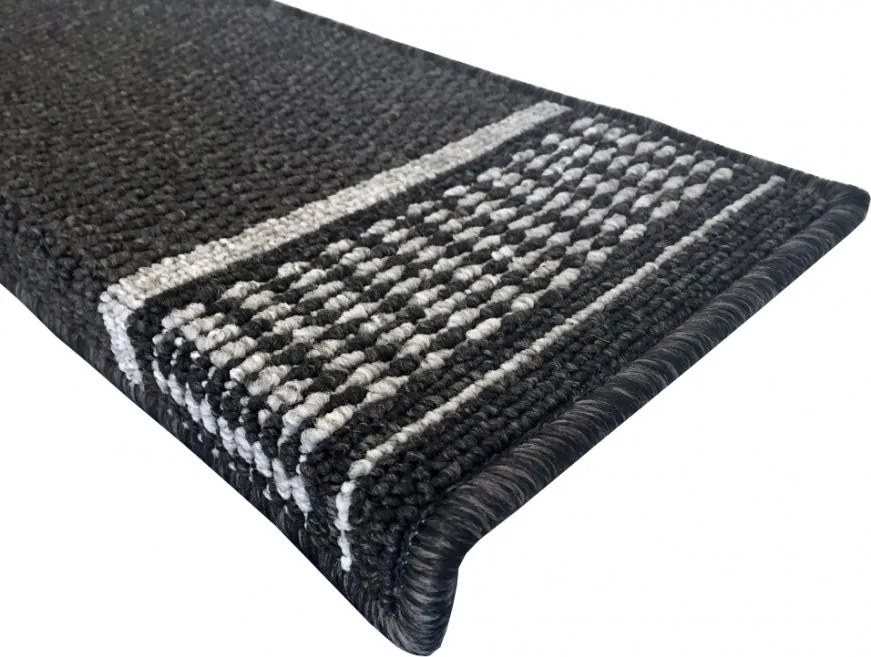 Nášľapy na schody Promenade antra polkruh, samolepiaci - 28x65 polkruh (rozmer vrátane ohybu) Vopi