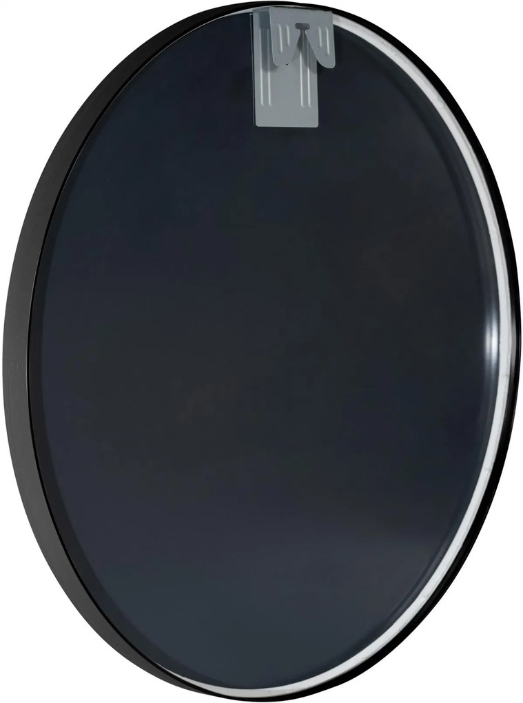 Nástenné zrkadlo Elsie L 323827 - 60x60 cm - Čierna