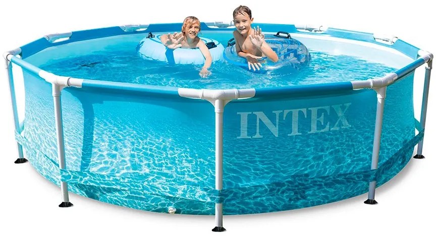 Intex | Bazén Florida 3,05x0,76 m s pieskovou filtráciou - motív BEACHSIDE | 19900114