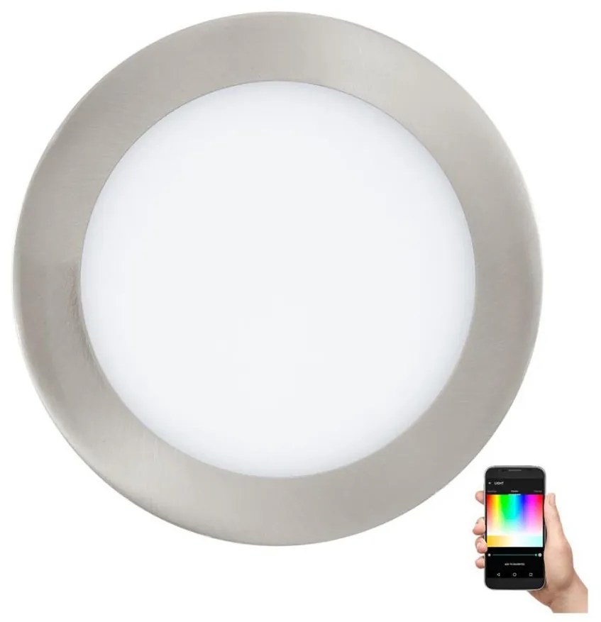 Eglo 32754 - LED RGB stmievateľné zapustené stropné svietidlo FUEVA-C LED/10,5W/230V