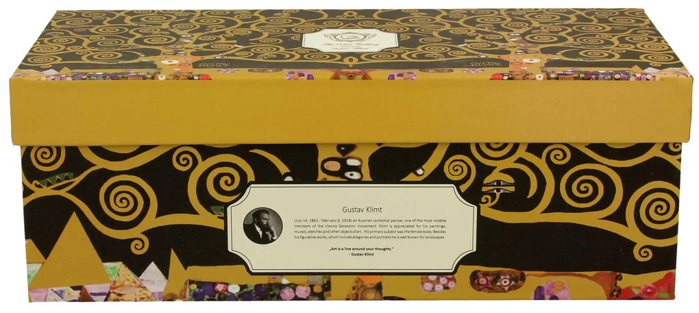 Porcelánový hrnček Klimt Tree Of Life 350 ml sada 2ks