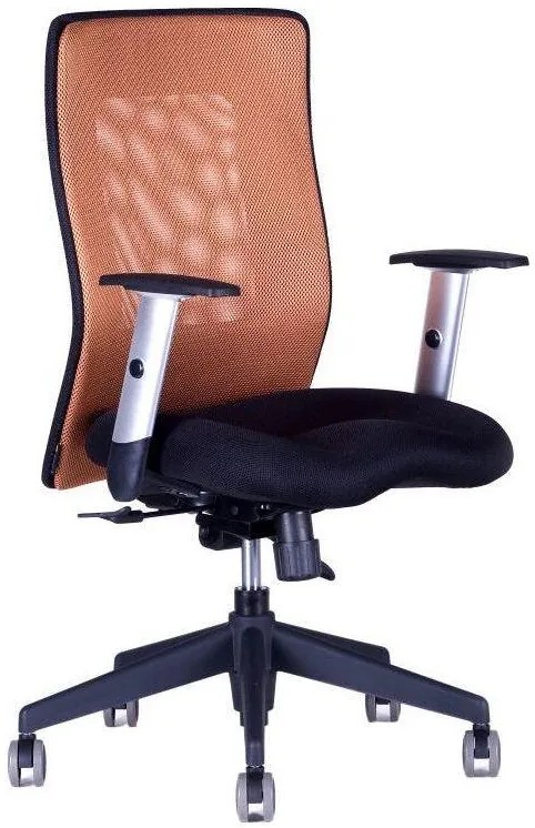 OFFICE PRO Kancelárska stolička CALYPSO XL BP hnedá