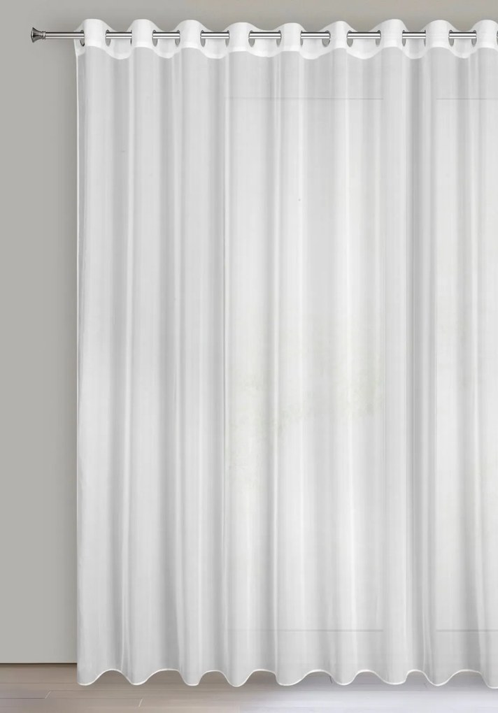 ZÁCLONA NA KRÚŽKOCH VENUS 300 CM X 250 CM BIELA