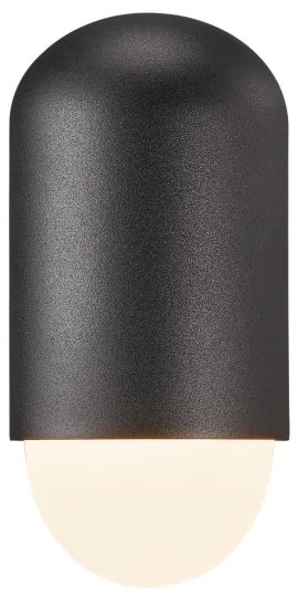 Nordlux - Vonkajšie nástenné svietidlo HEKA 1xE27/60W/230V IP54 čierna