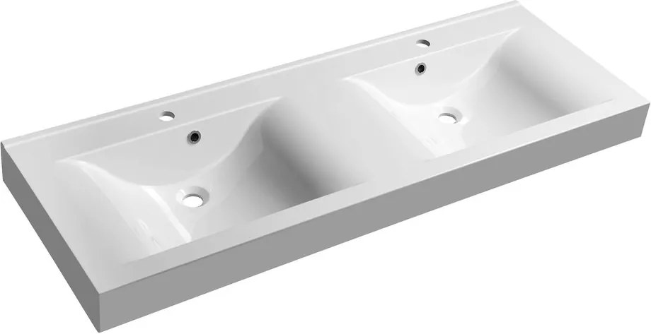 Flavia 68141 dvojumývadlo 140x50cm, liaty mramor