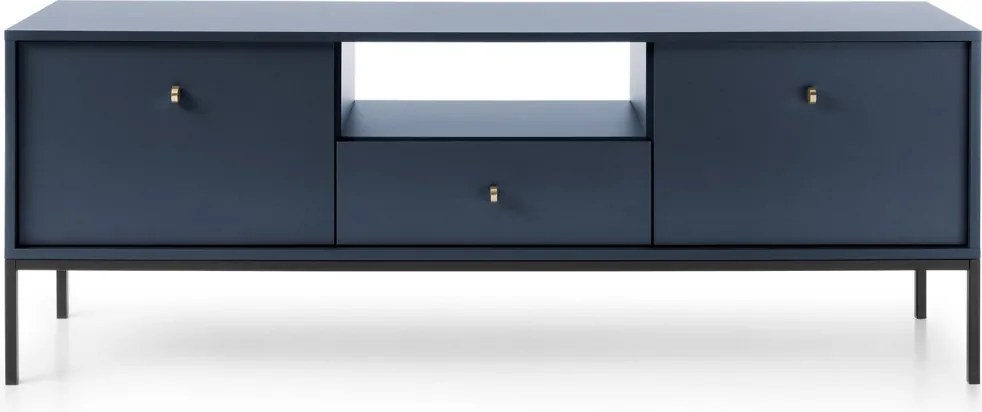 TV skrinka Mono, tmavo modrá