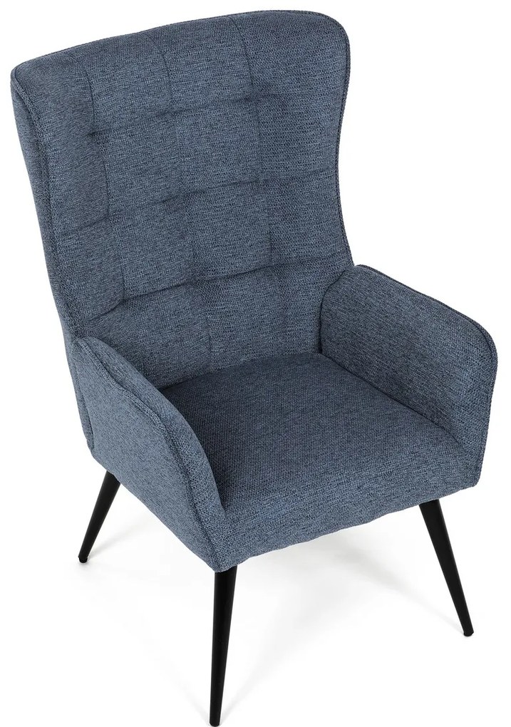 Relaxačné kreslo 315 BLUE2, tmavomodré
