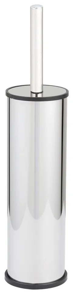 WC kefa z nehrdzavejúcej ocele v lesklo striebornej farbe Olmedo – Wenko