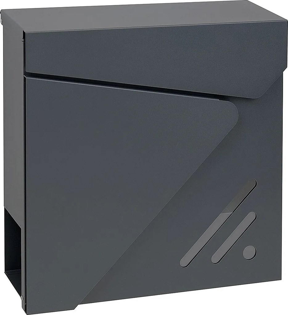 Poštová schránka RICHTER BK.506.G.AM (antracit matný), RICHTER antracit matná