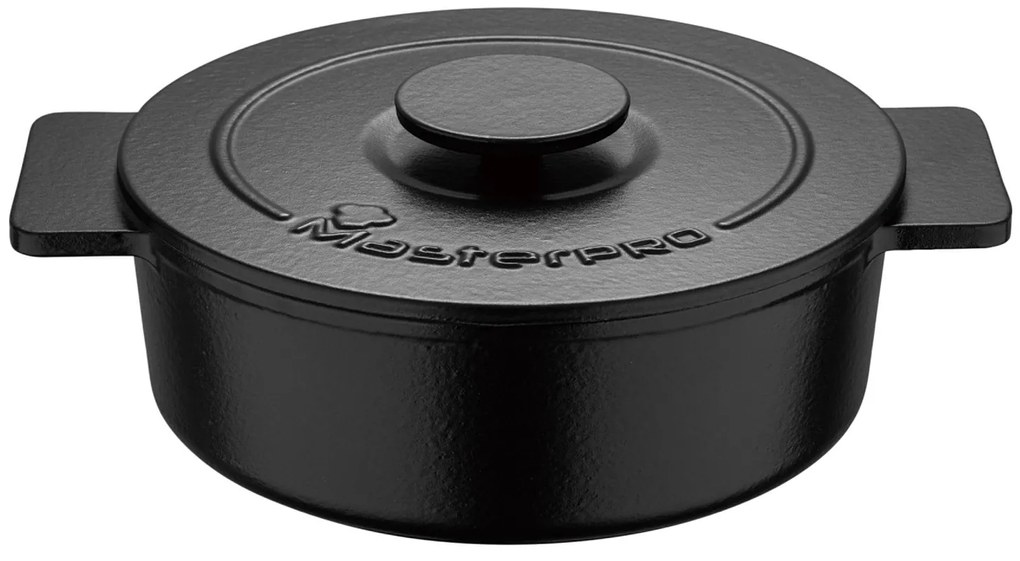 Masterpro Liatinový hrniec, Ø 26 cm (čierna) (100380615)