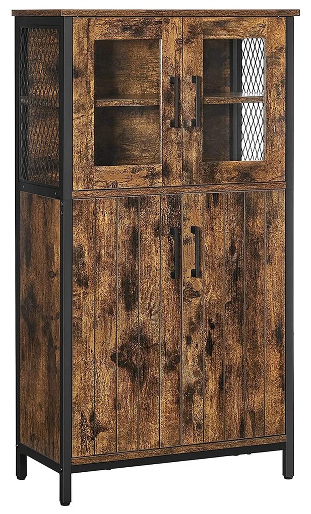 Úložná skrinka s policami VASAGLE LSC260B01