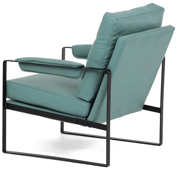 Autronic BONTEC Kreslo, modrá, ekokoža, AK-282 BLUE Farba: Modrá