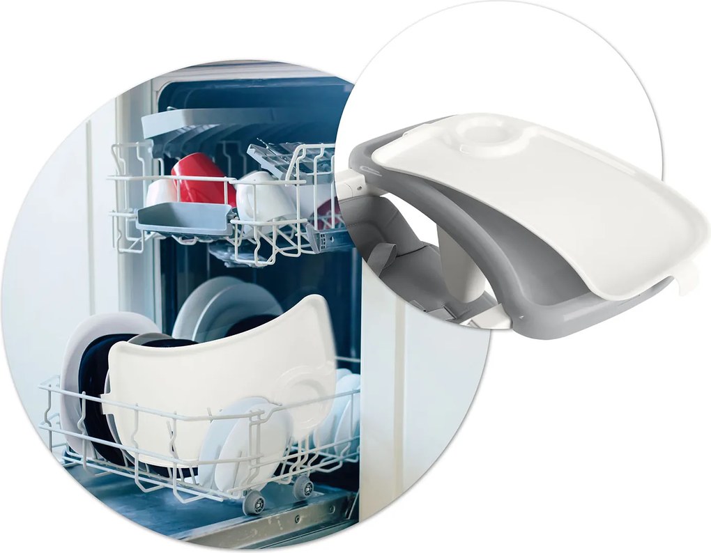 Detská stolička 3v1 Nukido Elite - sivá