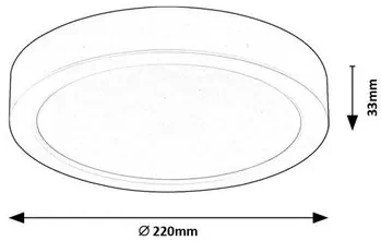 Rabalux SHAUN2 LED stropné svietidlo 71200